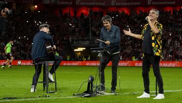 Gatibu, en el descanso del Athletic-Villarreal