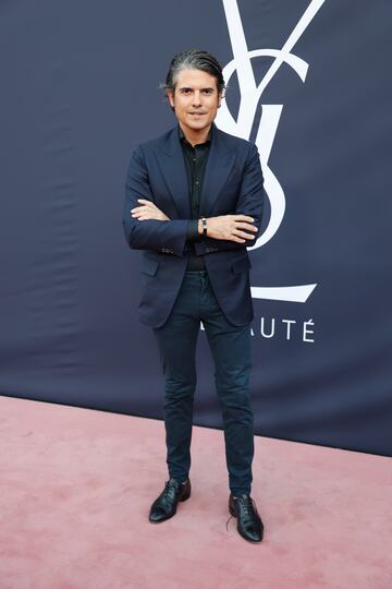 Julián Porras en la fiesta presentación “YSL Love Game”.