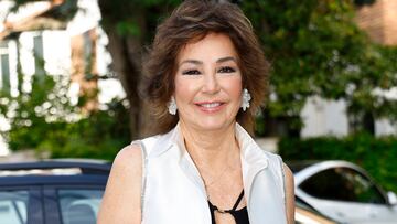 Ana Rosa Quintana llega a su domicilio donde celebra una fiesta para celebrar el final de la temporada de su programa, ‘TardeAR’, a 27 de junio de 2024, en Madrid (España)
GENTE;FIESTA;TELEVISIÓN
Jose Velasco / Europa Press
27/06/2024