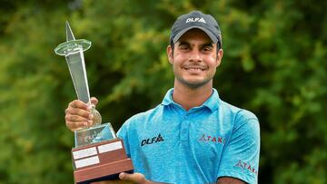El indio Shubhankar Sharma logra su primera gran victoria