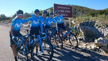 El Movistar Team femenino debuta esta semana en Valencia