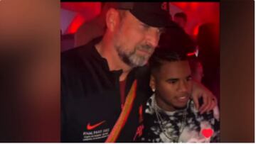 El efecto Luis Díaz con Jürgen Klopp en esta celebración