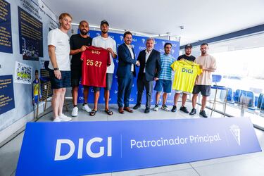 El Cádiz presenta a su nuevo patrocinador principal