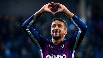 Matheus Pereira con la SD Eibar