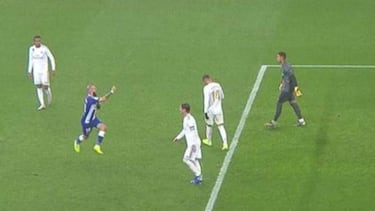 El joven madridista Aleix Vidal