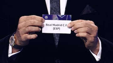 Los rivales del Real Madrid en la Champions: cruces y emparejamientos en la fase liga de la Champions League