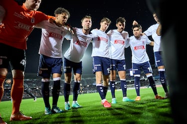 El país del norte de Europa cuenta con cinco equipos que cotizan en bolsa: Aalborg Boldspilklub, AGF Aarhus (en la foto), Brondby IF B, Parken Sport y Silkeborg. Suponen más del 22% de los equipos de fútbol que forman parte del mercado bursátil a nivel mundial. 