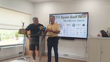 Olazabal, Sarabia, Susaeta y Beñat, atracciones en el IV Bizkaia Open de Meaztegi