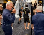 Javier Aguirre enloquece en el vestuario tras ganar la Copa Oro con México: se va a hacer viral