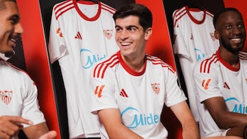 Nueva camiseta del Sevilla.