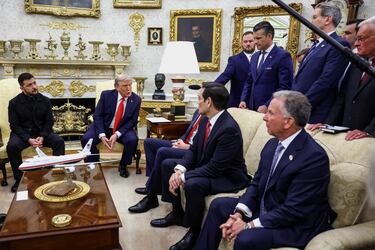 Así fue la reunión entre Trump y Zelenski en la Casa Blanca: “Hay posibilidad de que la guerra termine”