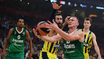 Jankunas, el capitán, en la Final Four.