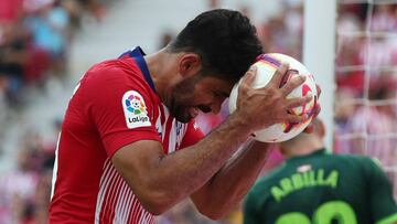 Soccer Football - La Liga Santander - Atletico Madrid vs Eibar - Wanda Metropolitano, Madrid, Spain - September 15, 2018 Atletico Madrid's Diego Costa reacts REUTERS/Sergio Perez