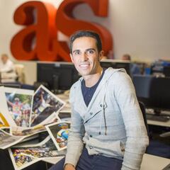 Alberto Contador visita AS: "Siento mucho el cariño de la gente