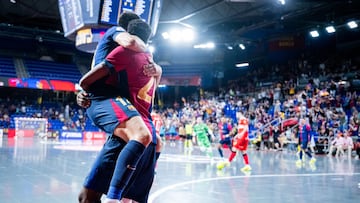 Resumen y resultado del Barça - Cartagena: final de la Liga de fútbol sala