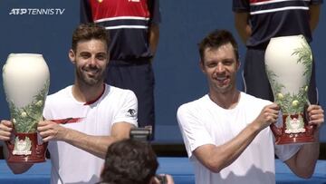 Granollers y Zeballos levantan su título de campeones en Cincinnati.