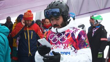 Regino Hernández, en Sochi 2014.