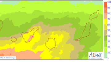 AEMET informa de cómo impactará el ciclón en Canarias