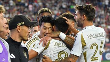 Sofascore ha otorgado puntuaciones de 6.8 y 8.5 para los primeros dos duelos que Son ha tenido en MLS, como parte de LAFC.