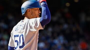 Por segunda campaña consecutiva, Mookie Betts alcanza 35 cuadrangulares.
