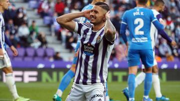 VALLADOLID, 13/11/21. PHOTOGENIC. PARTIDO DE LA LIGA SMARTBANK ENTRE EL REAL VALLADOLID Y EL FUENLABRADA. JAVI SANCHEZ