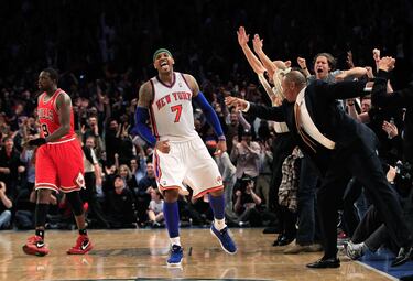 Carmelo Anthony. New York Knicks.
