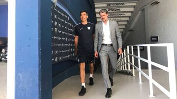 Juán Ramón Muñiz con Pérez Caminero.