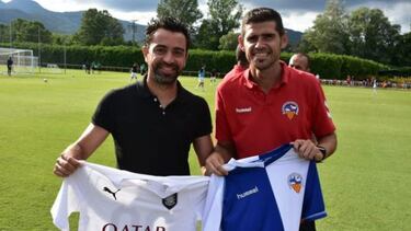 Xavi mete mano en el Barça B