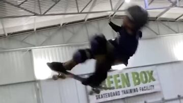 El joven Gui Khury plancha el primer 1080 de la historia en Vert con tan solo 11 años. En Curitiba (Brasil).