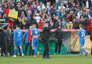 El 18 de enero de 2014 y ante el Betis, Carlo Ancelotti conseguía su victoria número 500 como entrenador de fútbol.
