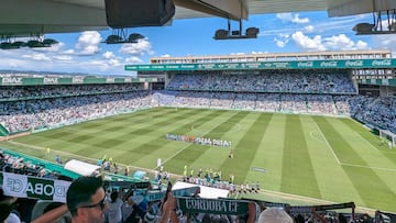 Panorámica del Estadio El Arcángel de Córdoba