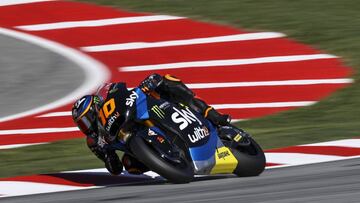 Marini durante la clasificación del GP de Cataluña 2020.
