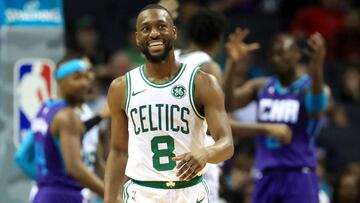 Los Celtics vencen en Charlotte en el regreso de Kemba Walker