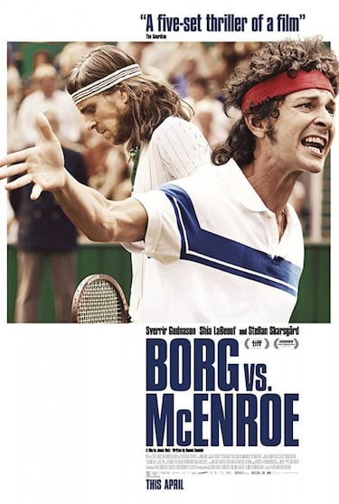 ‘Borg McEnroe’, la rivalidad llevada al cine llega a España
