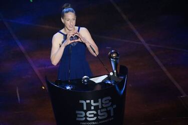 Rapinoe conquista el The Best