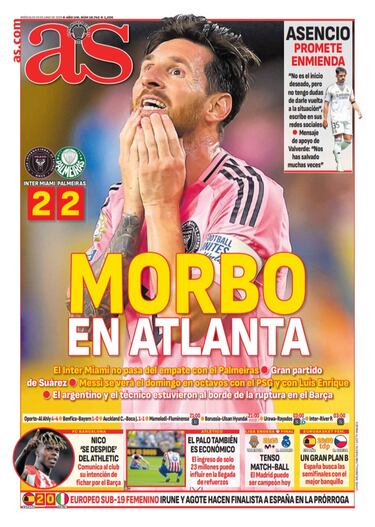 Las portadas de AS de junio