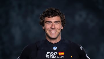 Andres Barrio, grinder of Spain SailGP Team, ahead of the Oracle San Francisco Sail Grand Prix held in San Francisco, California, USA. Thursday 20 March 2025. Rolex SailGP Championship Event 5 Season 2025. Photo: Jason Ludlow for SailGP. Handout image supplied by SailGP