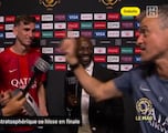 Luis Enrique interrumpe una entrevista de DAZN Francia a Fabián en pleno directo: nadie daba crédito