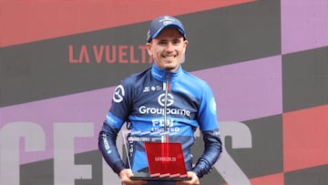 25/08/25 VUELTA CICLISTA ESPAÑA 2025
ETAPA 3
SAN MAURIZIO CANAVESE - CERES
PODIO
DAVID GAUDU GANADOR ETAPA