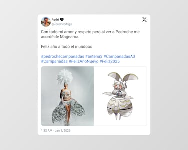 Los mejores memes del vestido de Cristina Pedroche en las Campanadas 2024