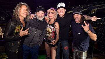 Metallica y Lady Gaga