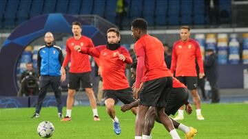 Entrenamiento del Braga