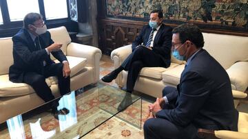 El Valencia se emplaza a la reunión con el Ayuntamiento tras un encuentro "positivo" con la Generalitat