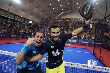 Con el triunfo en el Master de Marbella, única prueba de 2020, Navarro ya es el líder del ranking mundial ahora al lado de Pablo Lima; con el brasileño ya jugó algún torneo, con una victoria en 2018. Sus excompañeros de 2019, los españoles Lebrón y Galán, son sus máximos rivales, de entrada, para 2020.