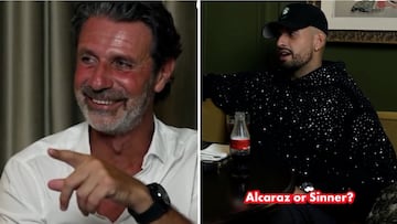 La ‘pulla’ de Kyrgios a Alcaraz y su razón por la que cree que Sinner va a ser mejor que él
