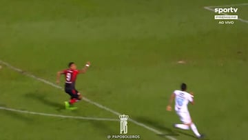 Candidato a Puskas del año: visualmente es uno de los goles más bellos que se han visto