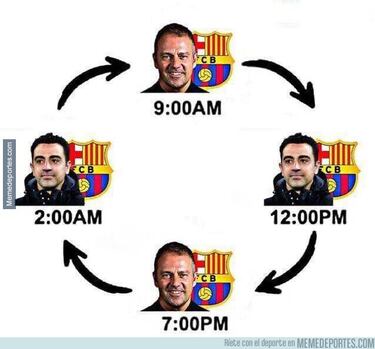 Las redes, sin piedad con la destitución de Xavi