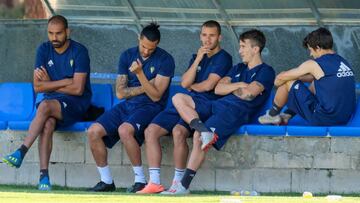 Entrenamiento del Cádiz