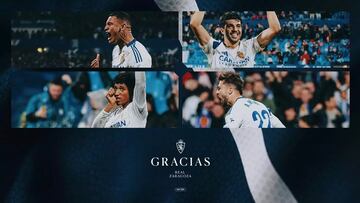 El Zaragoza dice adiós a Arriaga, Clemente, Ares y Marí