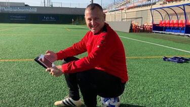 Javi Moreno ya está en Segunda B: “Si entreno en Primera, será porque me lo he ganado”